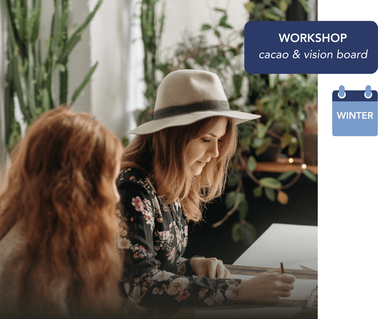 cacao & visionboard WINTER